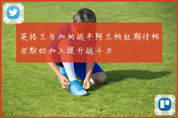 英格兰与加纳战平阿兰帕杜期待帕尔默的加入提升战斗力